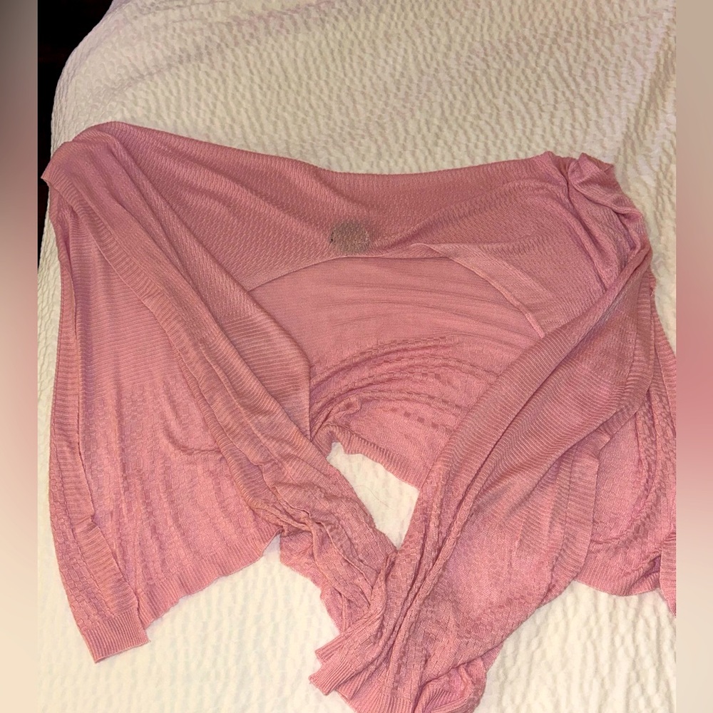 Brooks Brothers pink shawl